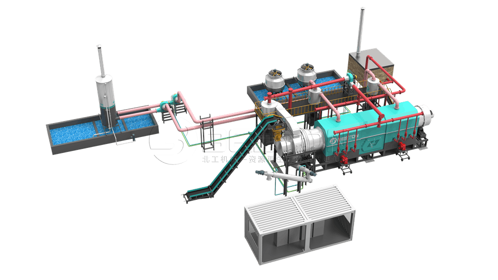 生物質(zhì)顆粒碳化設備